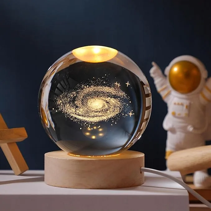 Crystal Ball Lamp (Galaxy Design)