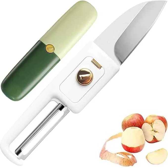 2 in 1 knife peeler
