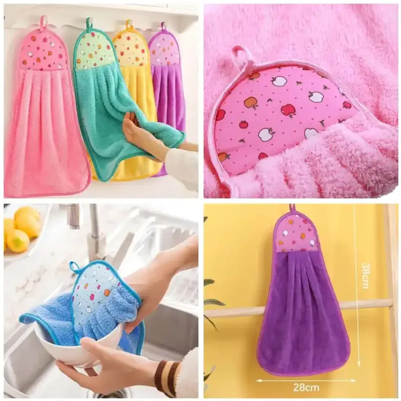 Kitchen Hanging Towel (Assorted Colour)