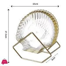 Acrylic Shell Plate Set 8pcs