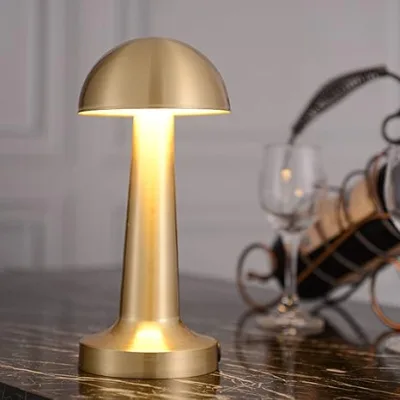 Mushroom metal lamp