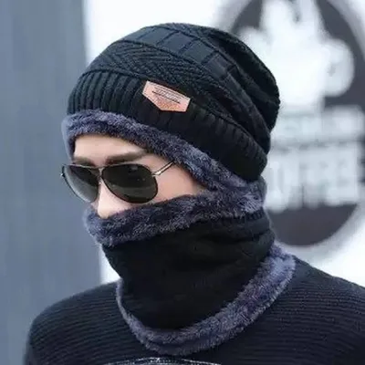 winter beanie cap (Assorted Colour)