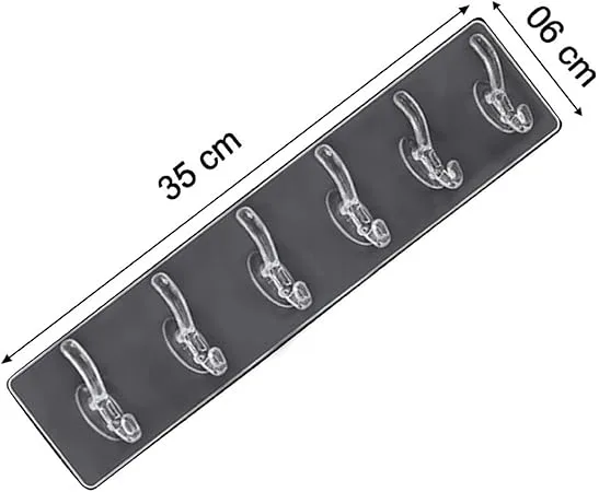 6 hooks patti (silver)
