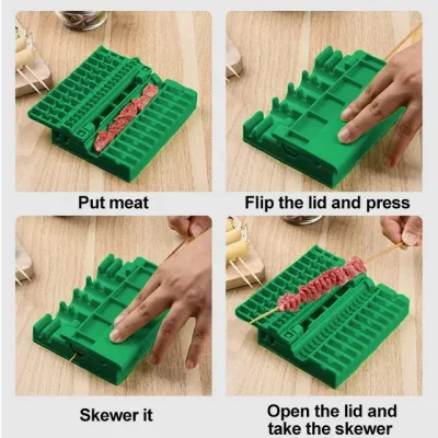 Seekh Kabab Maker Meat BBQ Skewer