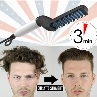 Beard And Hair Straightener For Men