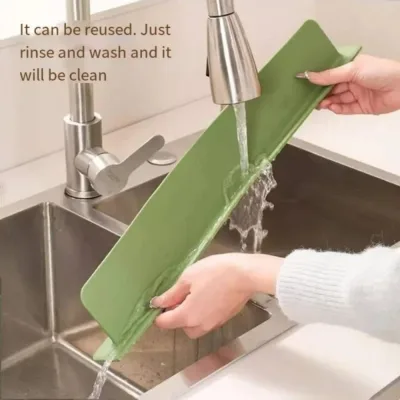 Silicone Sink Splash guard with Suction (Big Size)