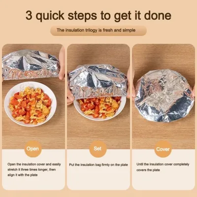 Aluminum Food Cover (Pack of 10)
