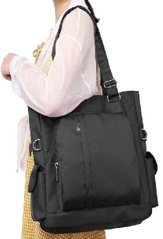 Waterproof Nylon Multi Pocket Shoulder Bags For Women