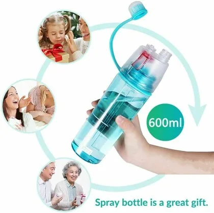 Spray water bottle