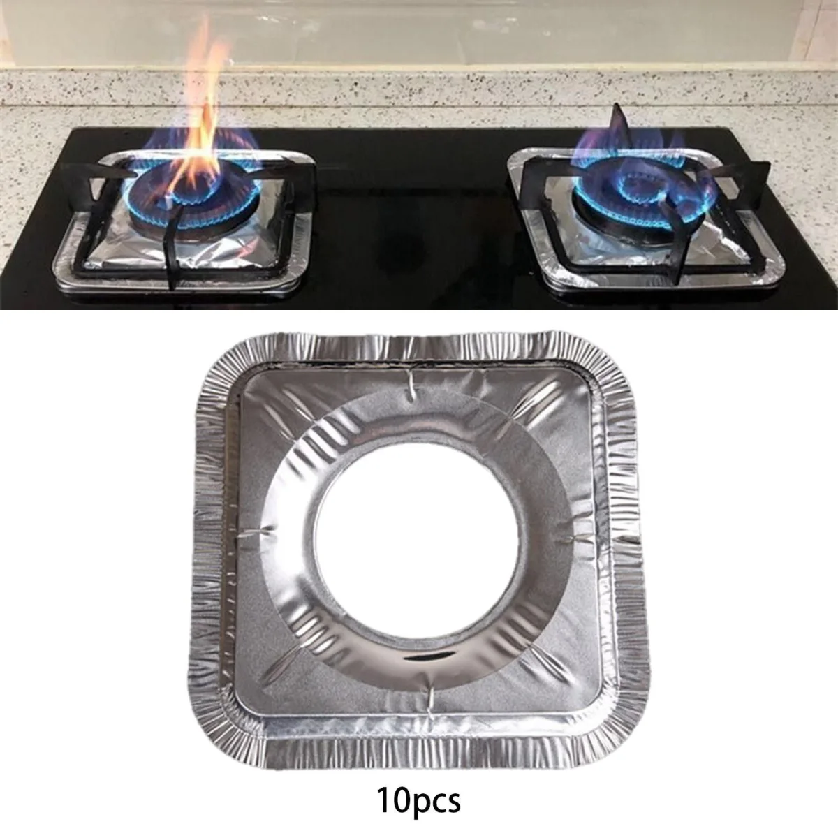 Aluminum Stove Cover Square (pack of 10)