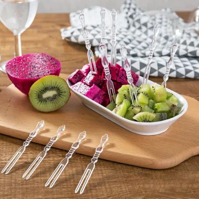 Round Forks Transparent