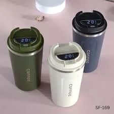 Stainless steel Temperature Coffee Mug (Random Colour Only) (510ml)