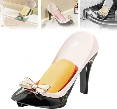 Sandal Soap Tray (Assorted Colour)