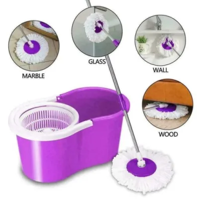 Spin Mop Plastic (Assorted Colour)