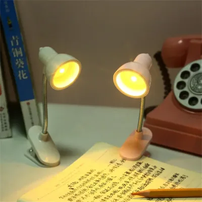 Mini study lamp with clip