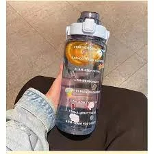 2 Litre Crystal Bottle (Assorted Colour)