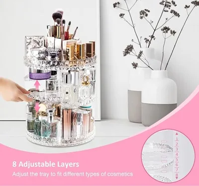 360 rotating jewellery organizer