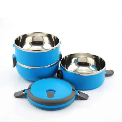 Stainless Steel 2 layer Lunch Box