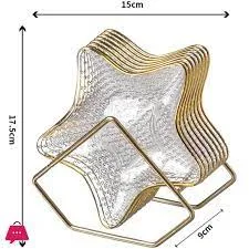 Acrylic Star Plate Set 8pcs