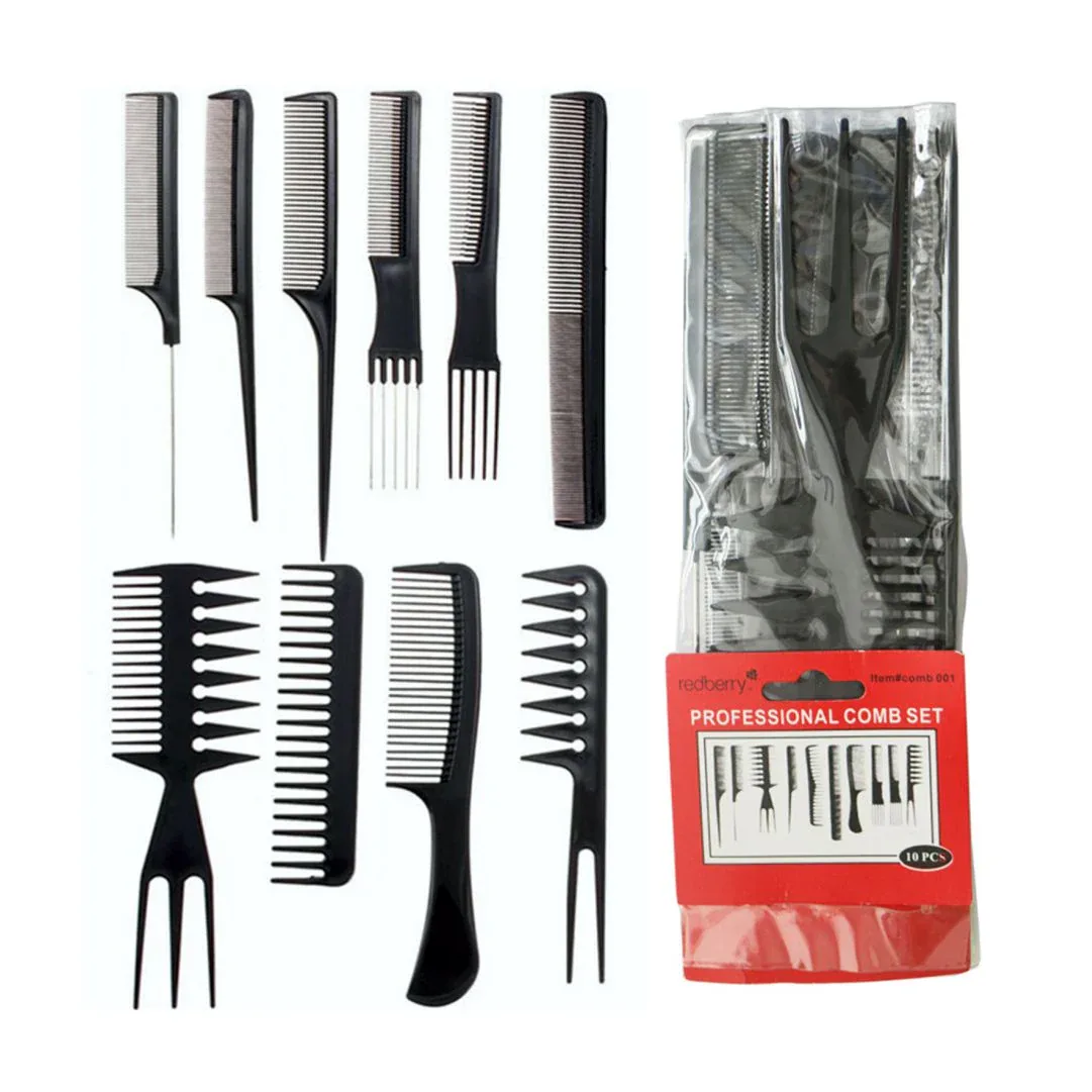 10pcs Comb Set