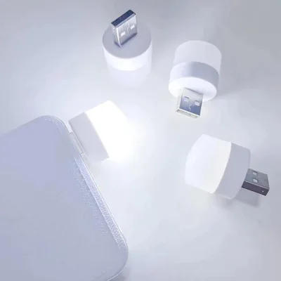 Pack of 2 Portable Mini Usb Led Light