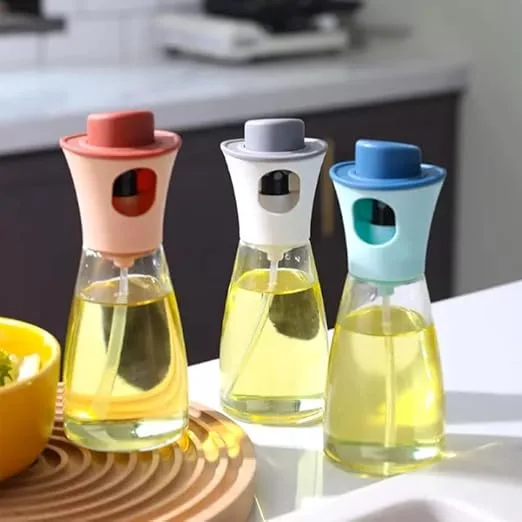 Glass Oil Spray Bottle 180Ml